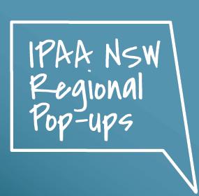 IPAA NSW's Regional Pop-ups